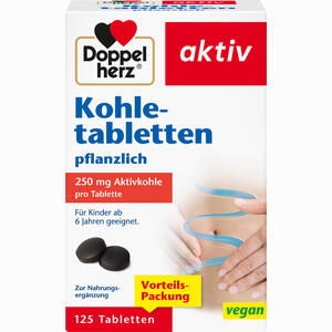 Doppelherz Kohletabletten 125 Stück - ab 13,59 &euro;