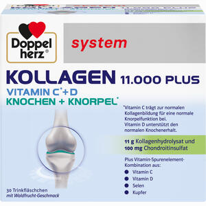 Doppelherz Kollagen 11.000 Plus System Ampullen 30 x 25 ml - ab 24,48 €