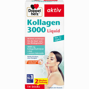 Doppelherz Kollagen 3000 Liquid Fluid 14 Stück - ab 6,55 €