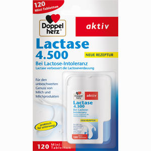 Doppelherz Lactase 4.500 Tabletten 120 Stück - ab 7,82 €