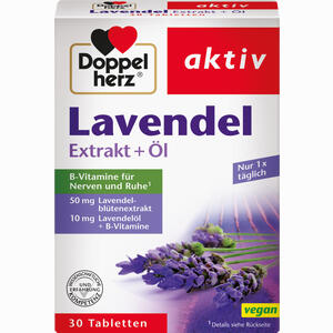 Doppelherz Lavendel Extrakt + Öl 30 Stück - ab 3,92 €