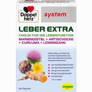 Doppelherz Leber Extra System 120 Stück - ab 16,00 &euro;