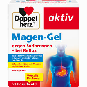 Doppelherz Magen- Gel gegen Sodbrennen + bei Reflux 50 x 10 ml - ab 11,78 €