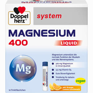Doppelherz Magnesium 400 Liquid System 10 Stück - ab 6,62 €