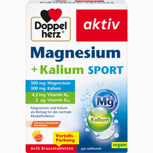 Doppelherz Magnesium + Kalium Sport 6 x 15 Stück - ab 13,69 €