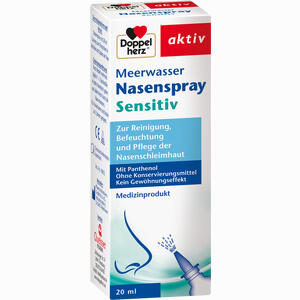 Doppelherz Meerwasser Nasenspray mit Panthenol  20 ml - ab 3,11 €