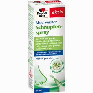 Doppelherz Meerwasser Schnupfenspray  20 ml - ab 3,96 €