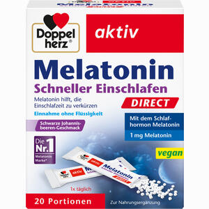 Doppelherz Melatonin Direct Schneller Einschlafen Pellets 20 Stück - ab 4,02 €