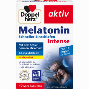 Doppelherz Melatonin Mini- Tabletten  40 Stück - ab 3,99 €