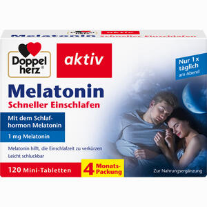 Doppelherz Melatonin Mini- Tabletten  120 Stück
