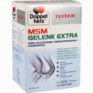 Doppelherz Msm Gelenk Extra System Kapseln 60 Stück Doppelherz Msm Gelenk Extra System Kapseln 60 Stück