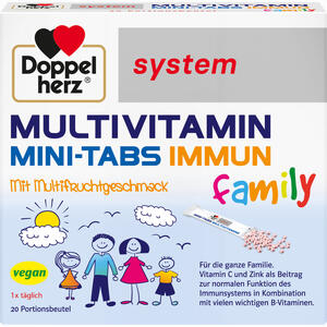 Doppelherz Multivitamin Mini- Tabs Family System Pellets 20 Stück - ab 5,36 €