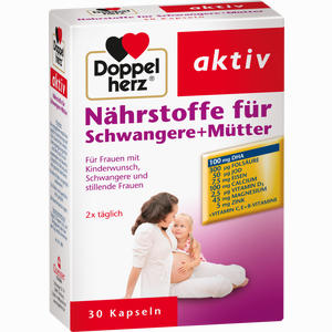 Doppelherz Nährstoffe für Schwangere+mütter Kapseln 30 Stück - ab 0,00 &euro;