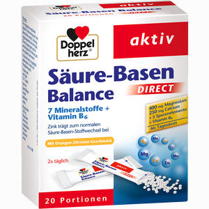Doppelherz Säure- Basen Balance Direct Pellets 20 Stück Doppelherz Säure- Basen Balance Direct Pellets 20 Stück