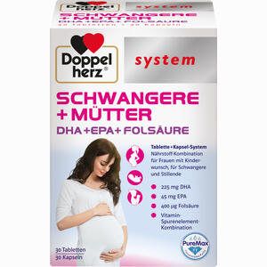 Doppelherz Schwangere + Mütter System Kapseln 60 Stück - ab 0,00 &euro;