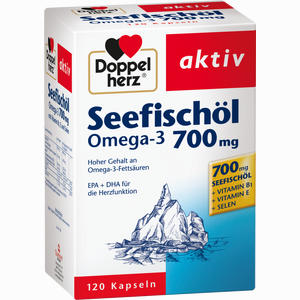 Doppelherz Seefischöl Omega- 3 700mg Kapseln 120 Stück - ab 0,00 €