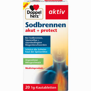 Doppelherz Sodbrennen Akut + Protect 20 Stück - ab 2,66 &euro;