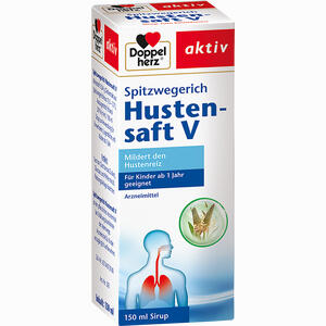 Doppelherz Spitzwegerich Hustensaft V  150 ml - ab 3,34 €