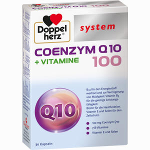 Doppelherz System Coenzym Q10 100 + Vitamine Kapseln 30 Stück - ab 0,00 €