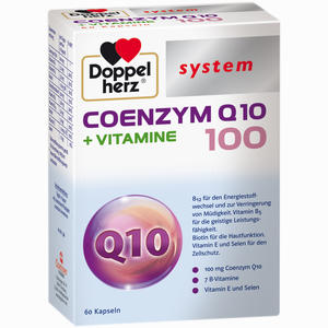 Doppelherz System Coenzym Q10 100 + Vitamine Kapseln 60 Stück - ab 19,25 €