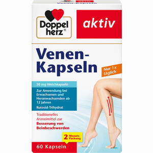 Doppelherz Venen- Kapseln Weichkapseln 60 Stück - ab 0,00 €