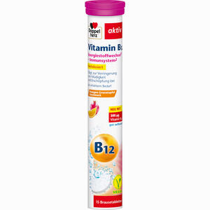 Doppelherz Vitamin B12 Brausetabletten 15 Stück - ab 0,00 &euro;