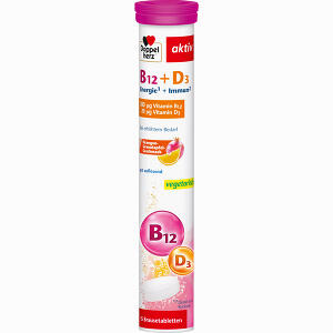 Doppelherz Vitamin B12 + D3 15 Stück - ab 2,55 &euro;