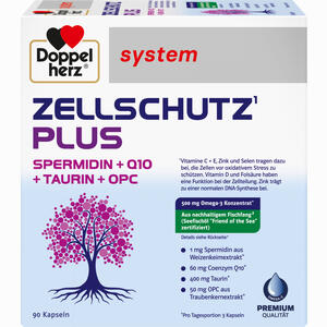 Doppelherz Zellschutz Plus Spermidi+ Q10+ Taurin+ Opc 90 Stück - ab 25,31 &euro;