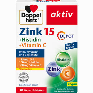 Doppelherz Zink + Histidin 30 Stück - ab 4,68 €