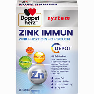 Doppelherz Zink Immun Depot System Tabletten 30 Stück - ab 6,15 €