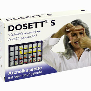 Dosett S- Arzneikassette Blau 1 Stück - ab 10,23 €