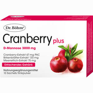 Dr. Böhm Cranberry Plus Granulat 10 Stück - ab 15,73 €