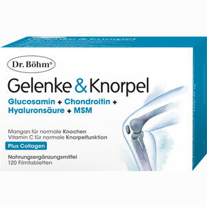 Dr. Böhm Gelenke & Knorpel Filmtabletten 120 Stück - ab 0,00 €