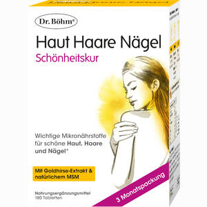 Dr. Böhm Haut Haare Nägel Schönheitskur 180 Stück - ab 32,33 €