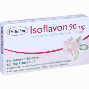 Abbildung von Dr. Böhm Isoflavon 90mg Dragees  30 Stück