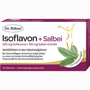 Dr. Böhm Isoflavon + Salbei 30 Stück - ab 14,12 &euro;