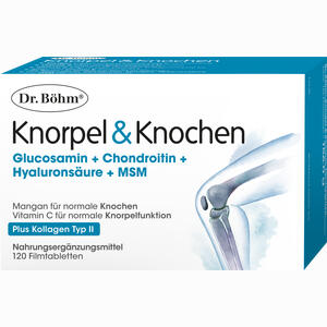 Dr. Böhm Knorpel & Knochen Tabletten 120 Stück - ab 36,74 &euro;