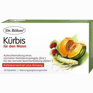 Dr. Böhm Kürbis für Den Mann 30 Stück - ab 13,69 €