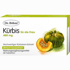 Dr. Böhm Kürbis für die Frau Tabletten 60 Stück - ab 21,90 €