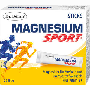 Dr. Böhm Magnesium Sport Sticks 20 x 1.5 g - ab 7,06 €