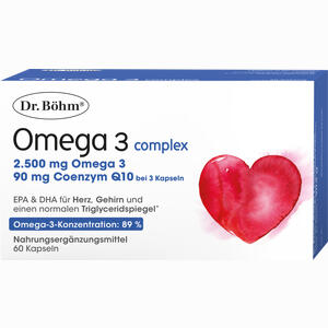 Dr. Böhm Omega 3 Complex Kapseln 60 Stück - ab 24,52 €