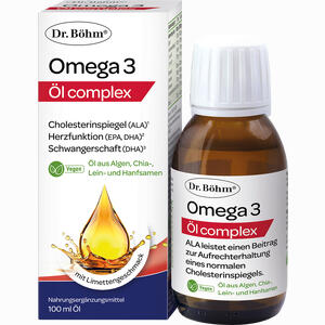 Dr. Böhm Omega 3 Öl Complex 100 ml - ab 17,86 €