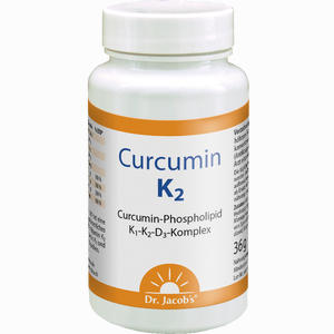 Dr. Jacobs Curcumin K2 Kapseln  60 Stück - ab 0,00 €
