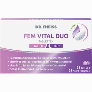 Dr. Theiss Fem Vital Duo Tabletten 56 Stück - ab 7,45 €