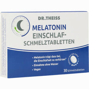 Dr. Theiss Melatonin Einschlaf- Schmelztabletten 30 Stück - ab 6,91 €