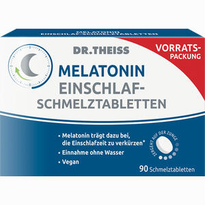 Dr. Theiss Melatonin Einschlaf- Schmelztabletten 90 SMT - ab 17,98 €
