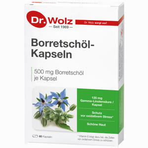 Dr. Wolz Borretschöl Kapseln  60 Stück - ab 9,06 €