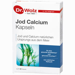 Dr. Wolz Jod Calcium Kapseln  60 Stück - ab 9,02 €