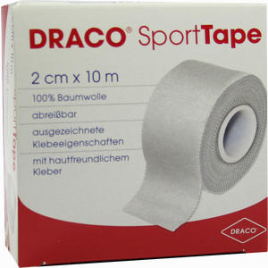 Draco Sport- Tape 10mx2cm Weiß Verband 1 Stück - ab 5,48 €