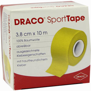Draco Sporttape 10mx3.8cm Gelb Verband 1 Stück - ab 7,57 €